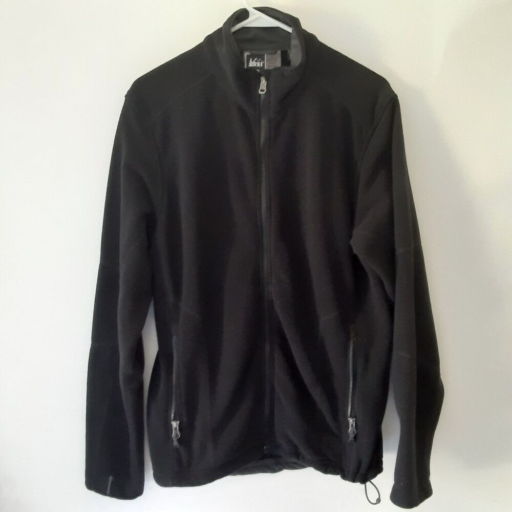 REI Adult Mens S Recycled Polyester Full Zip Jacket Outdoor Hiking Camping